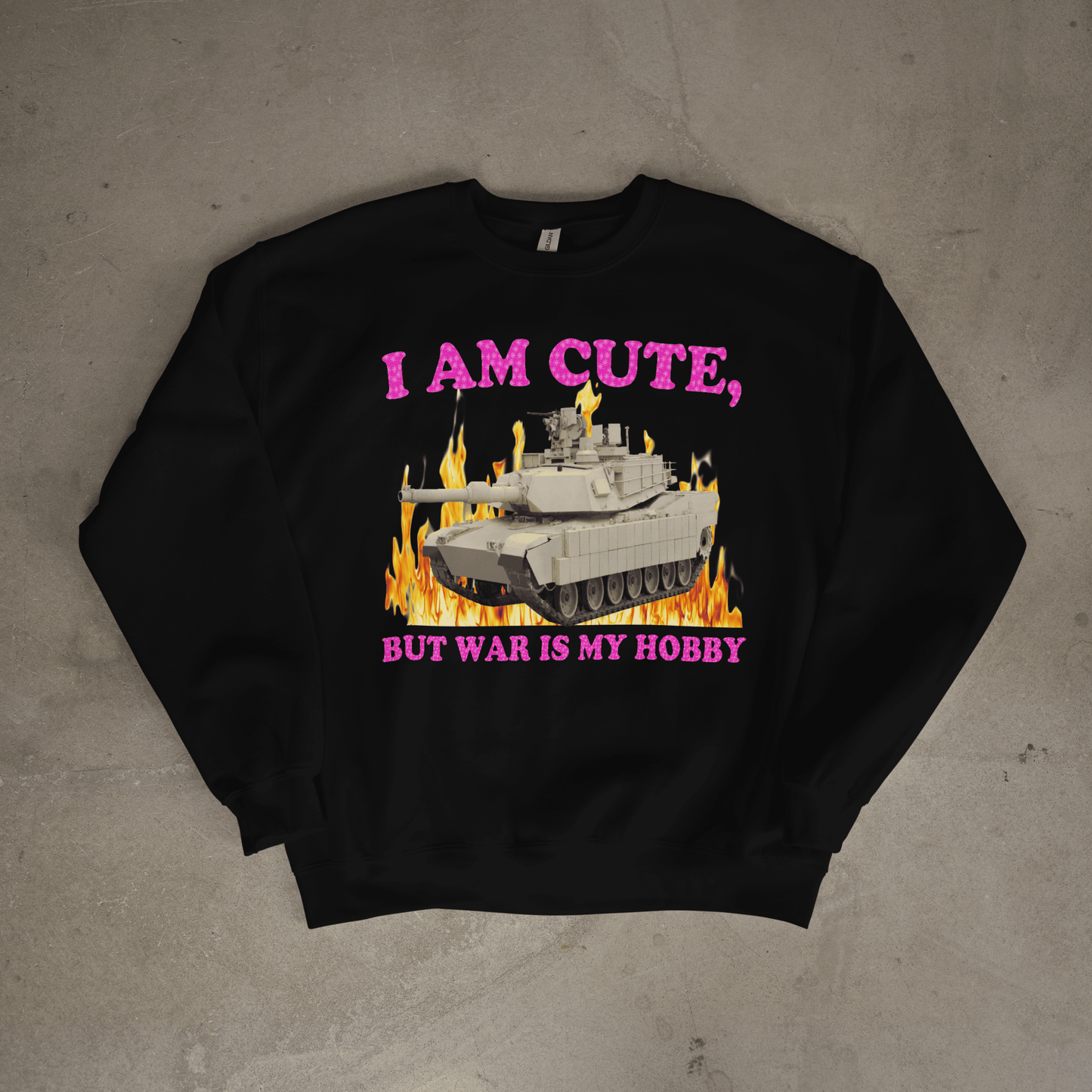 Sweat-Shirt "I am cute"