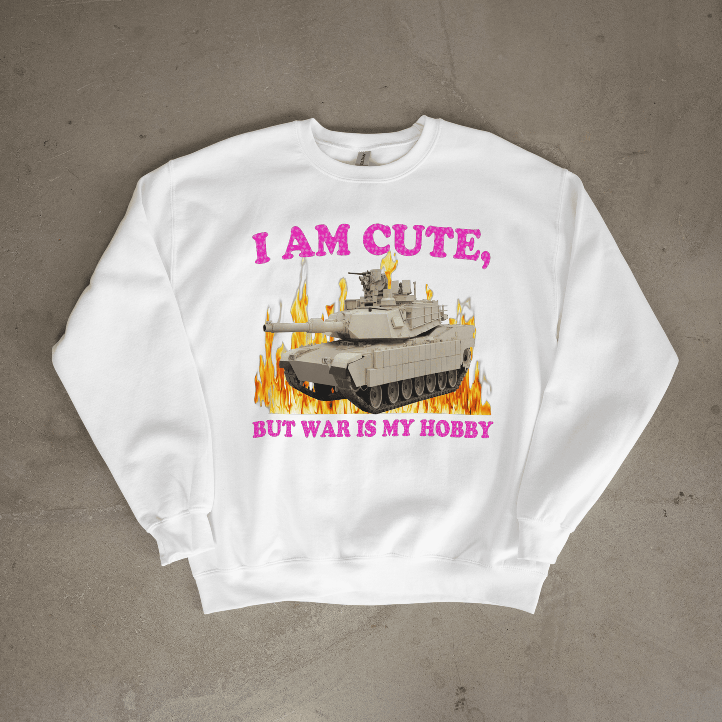 Sweat-Shirt "I am cute"