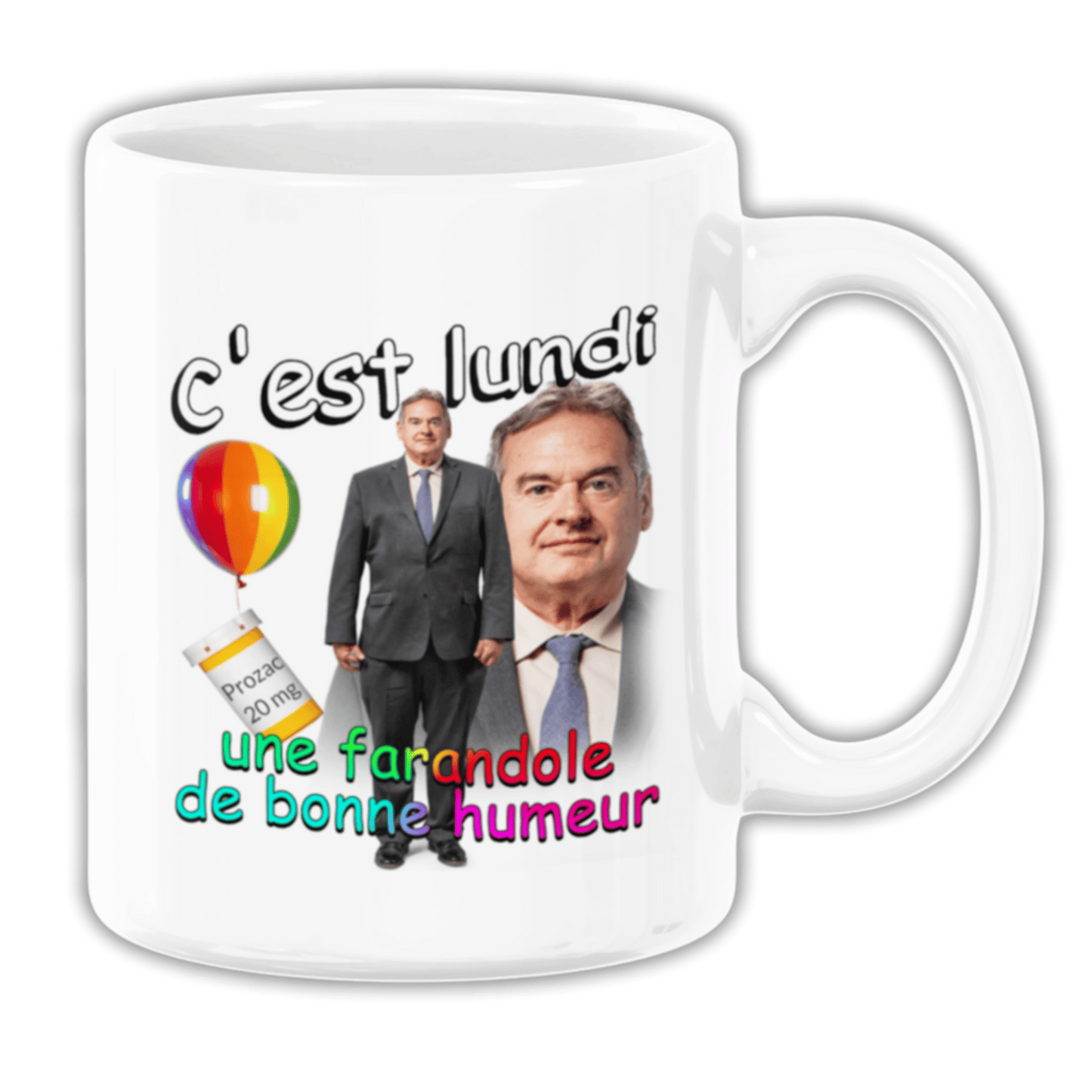 Mug céramique "C'est lundi"